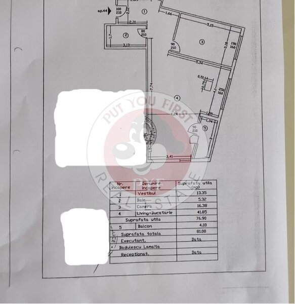 Mall Vitan l Apartament 2 camere l Semidecomandat l 81mp l B10767